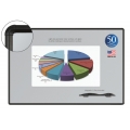 Wet Erase Markerboard with Projection Surface (90")